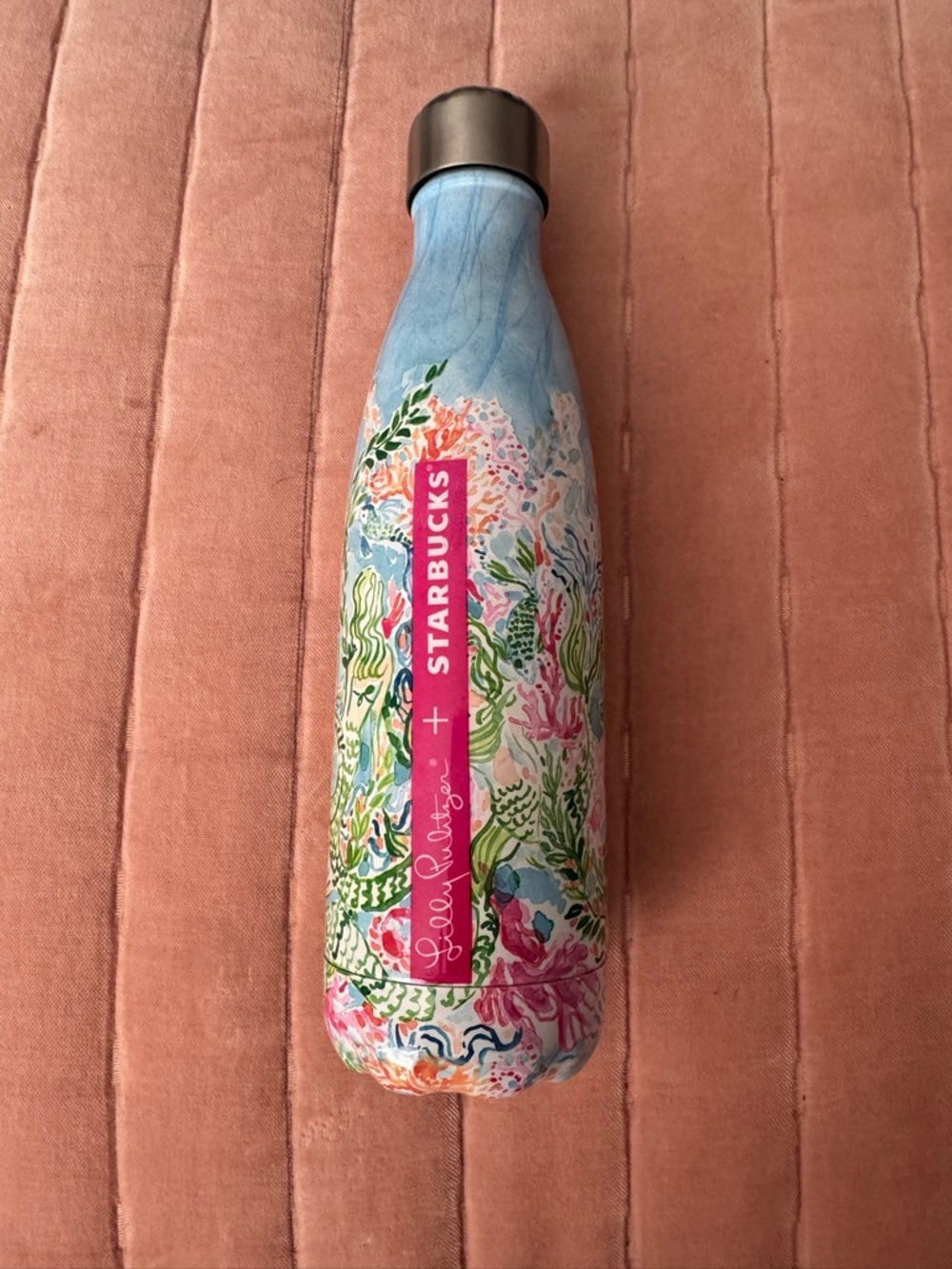 Lilly Pulitzer for Starbucks mermaid sirens calling swell bottle